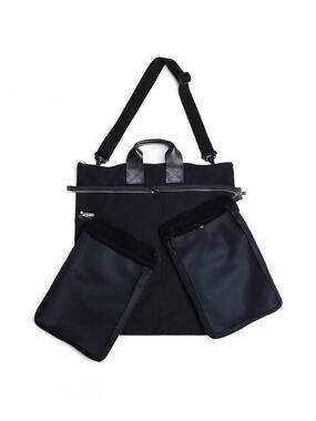 Hender Scheme Multi Helmet Bag Black